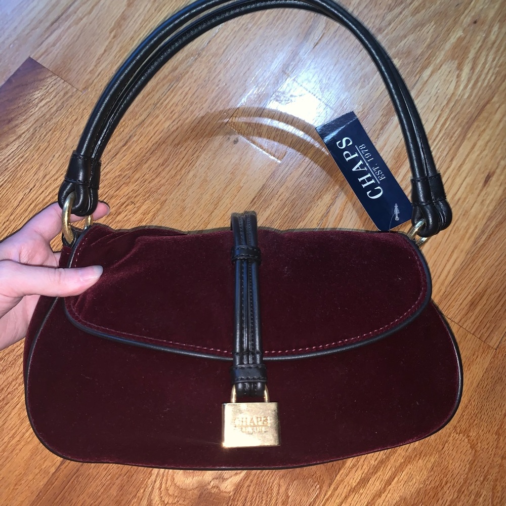 Ralph Lauren chaps vintage baguette shoulder bag